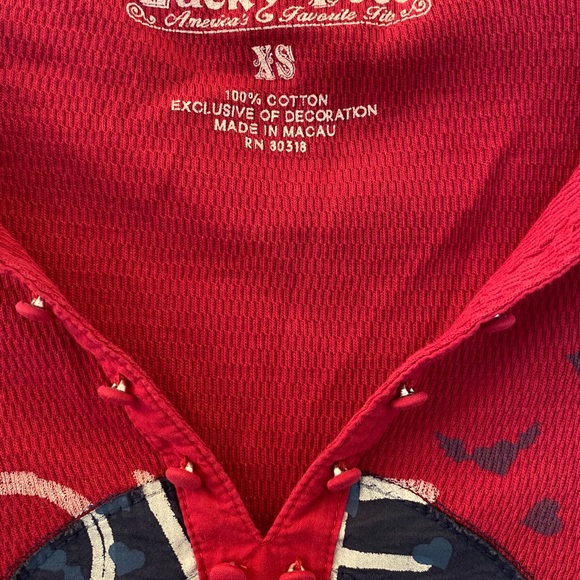 Lucky Brand Long Sleeved Thermal Top Size XS - Picture 4 of 8